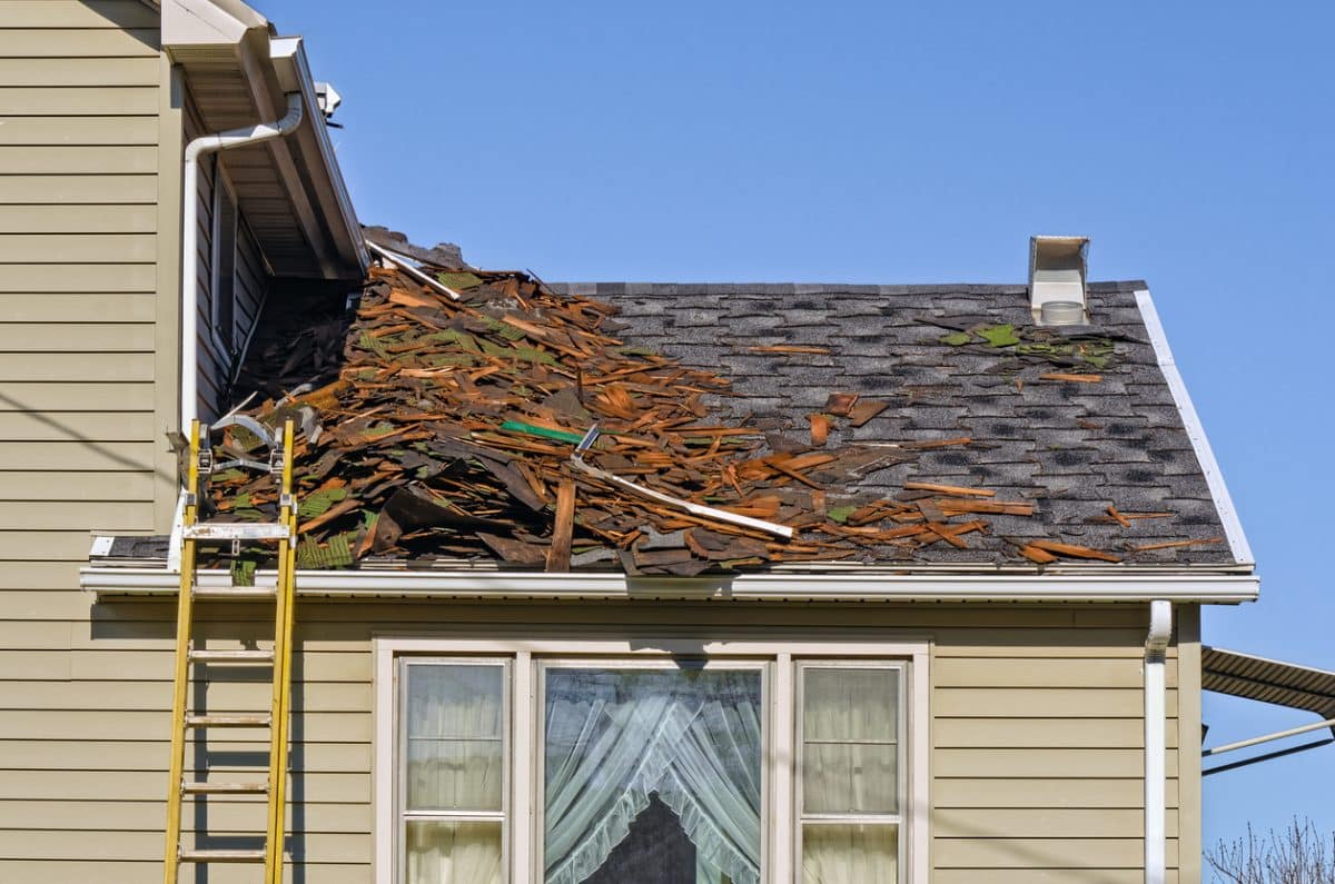 Travaux de toiture : les avantages des échelles en bois