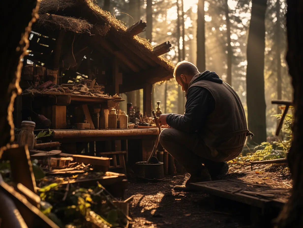 Construire une hutte de chasse : étapes clés et conseils pratiques