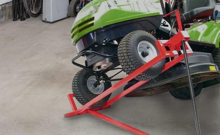 Comment fabriquer un lève-tondeuse pour son tracteur tondeuse ? - Pôle