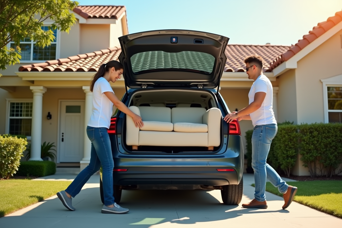 Transporter un canapé : astuces pour le faire rentrer dans une voiture