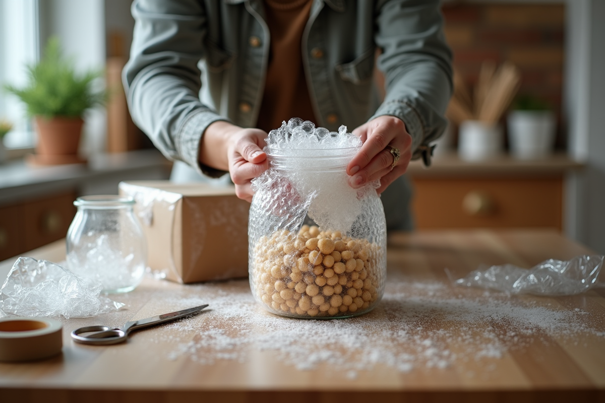 Emballer des bocaux en verre pour déménagement : conseils pratiques et astuces