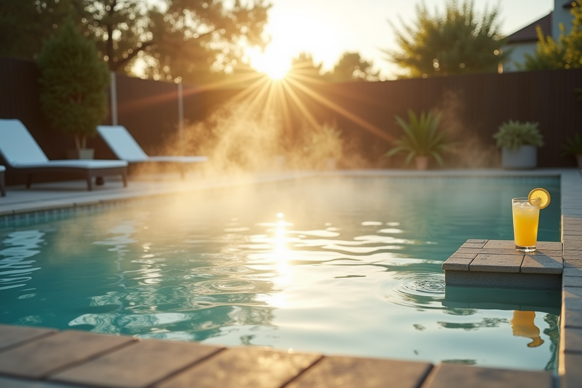 piscine chauffée