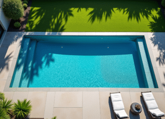 Taille standard piscine enterrée : dimensions idéales et conseils pratiques