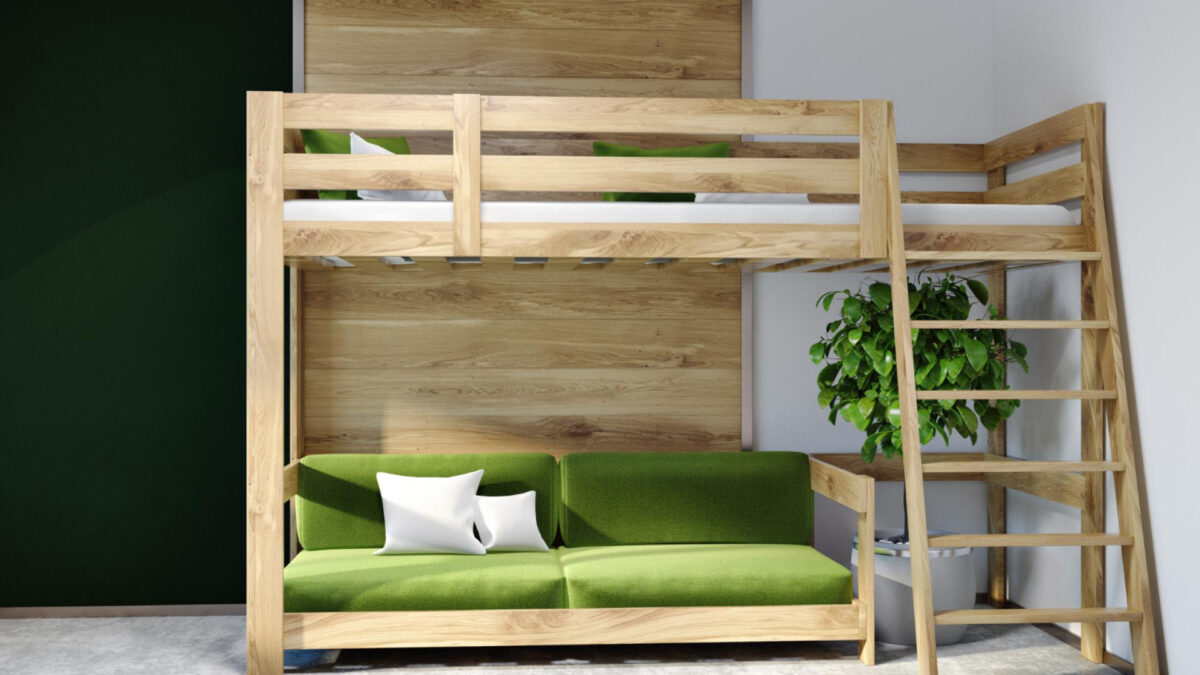 Lit superposé adulte en bois massif : le bon choix pour gagner de la place sans sacrifier la solidité !